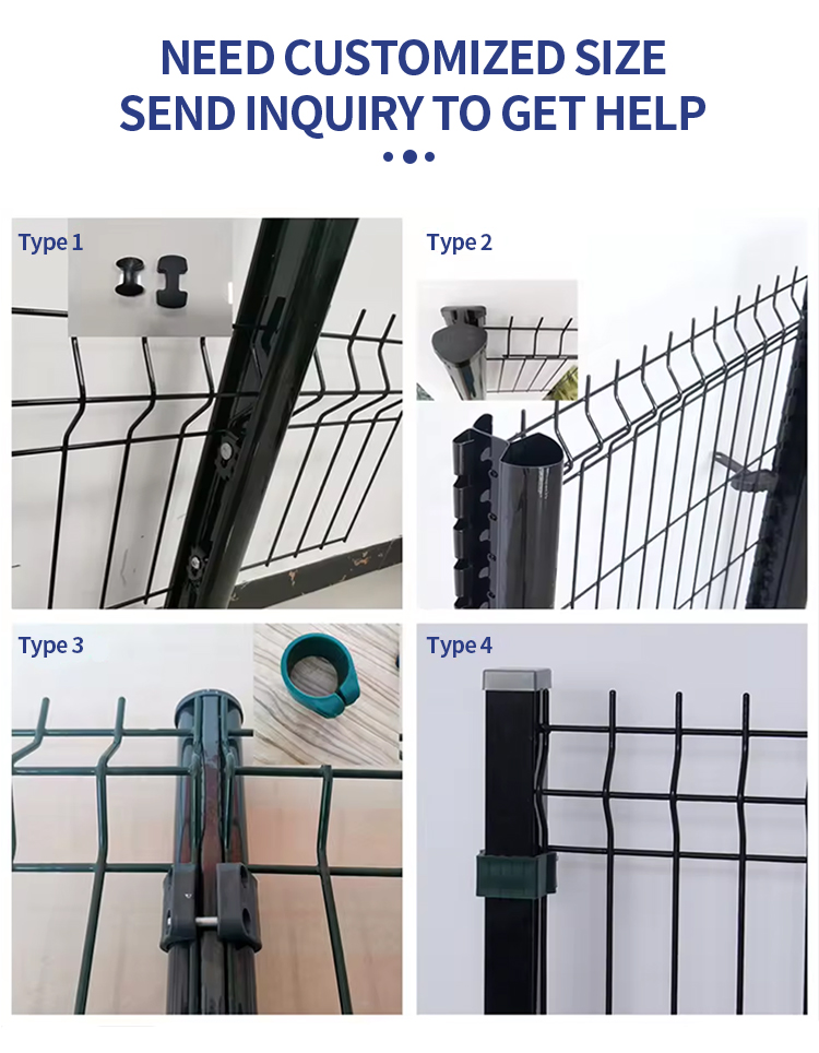 Metal Wire Mesh Fence Panel/ Fence Panel jinbiao