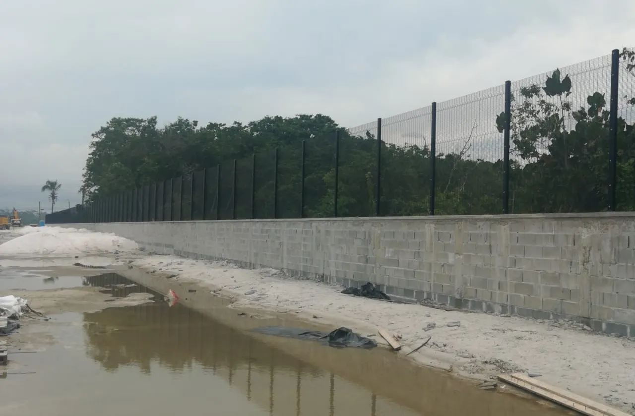 Guyana Security boundary fence