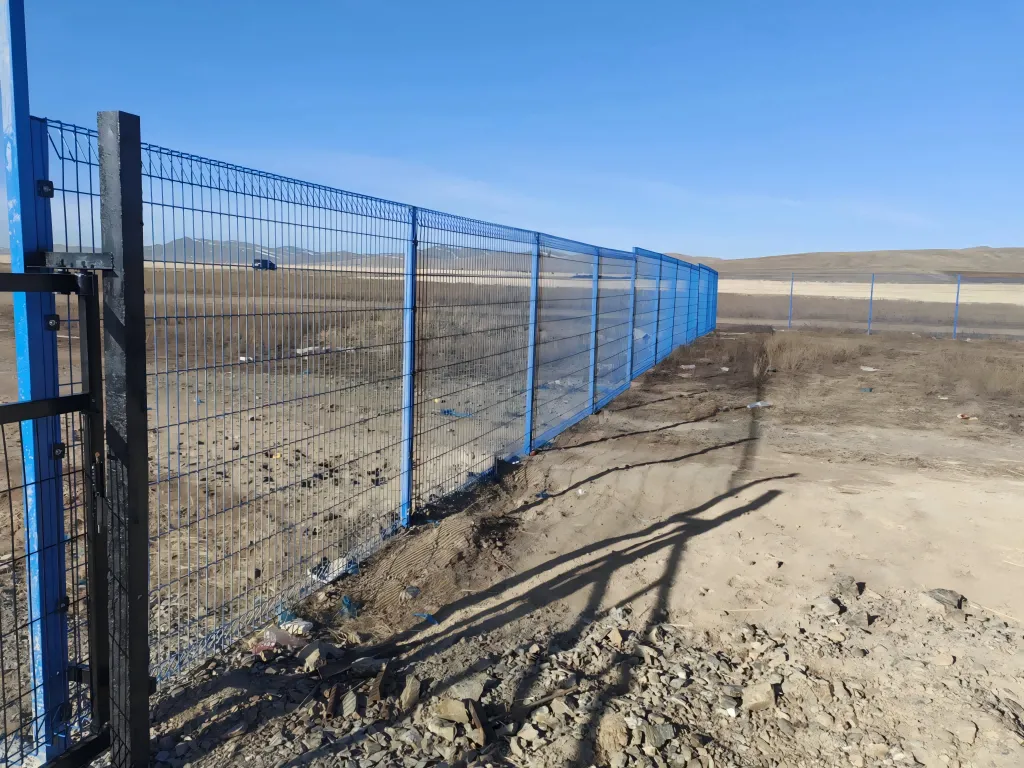 Mongolia Chicken Farm BRC Fence