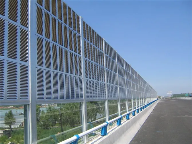 Bridge Noise Barrier Wall for Highway and Urban Traffic Noise Control