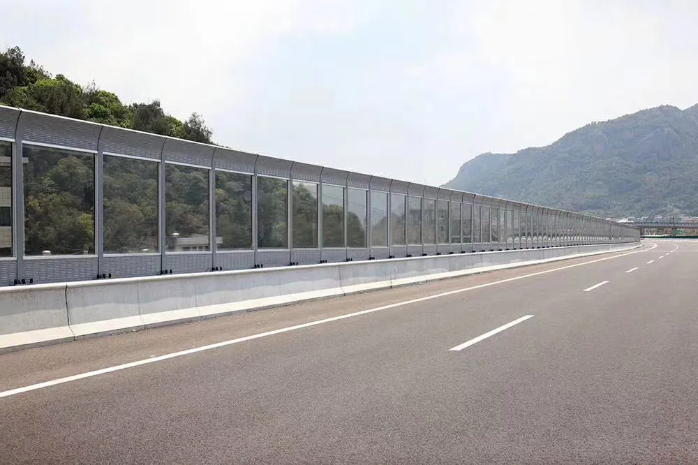 PMMA Noise Barrier Transparent Sound Barrier Wall for Highway and Railway