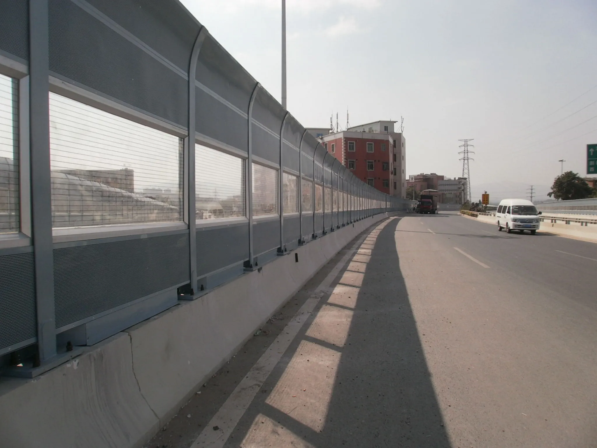 PMMA Noise Barrier Transparent Sound Barrier Wall for Highway and Railway