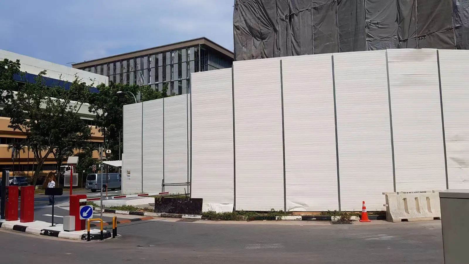 Temporary Noise Control Barrier for Construction and Roadside Projects